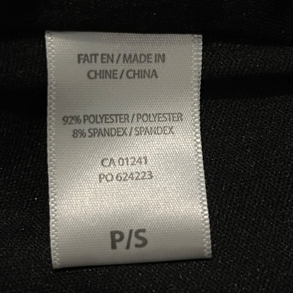 Twik (Simons) (S) black faux suede A-line short skirt, with pockets! - Picture 14 of 16